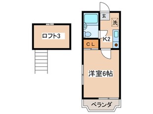 エルドールフジの物件間取画像